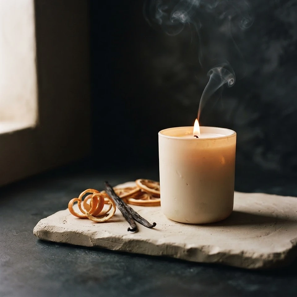 Orange Vanilla candle