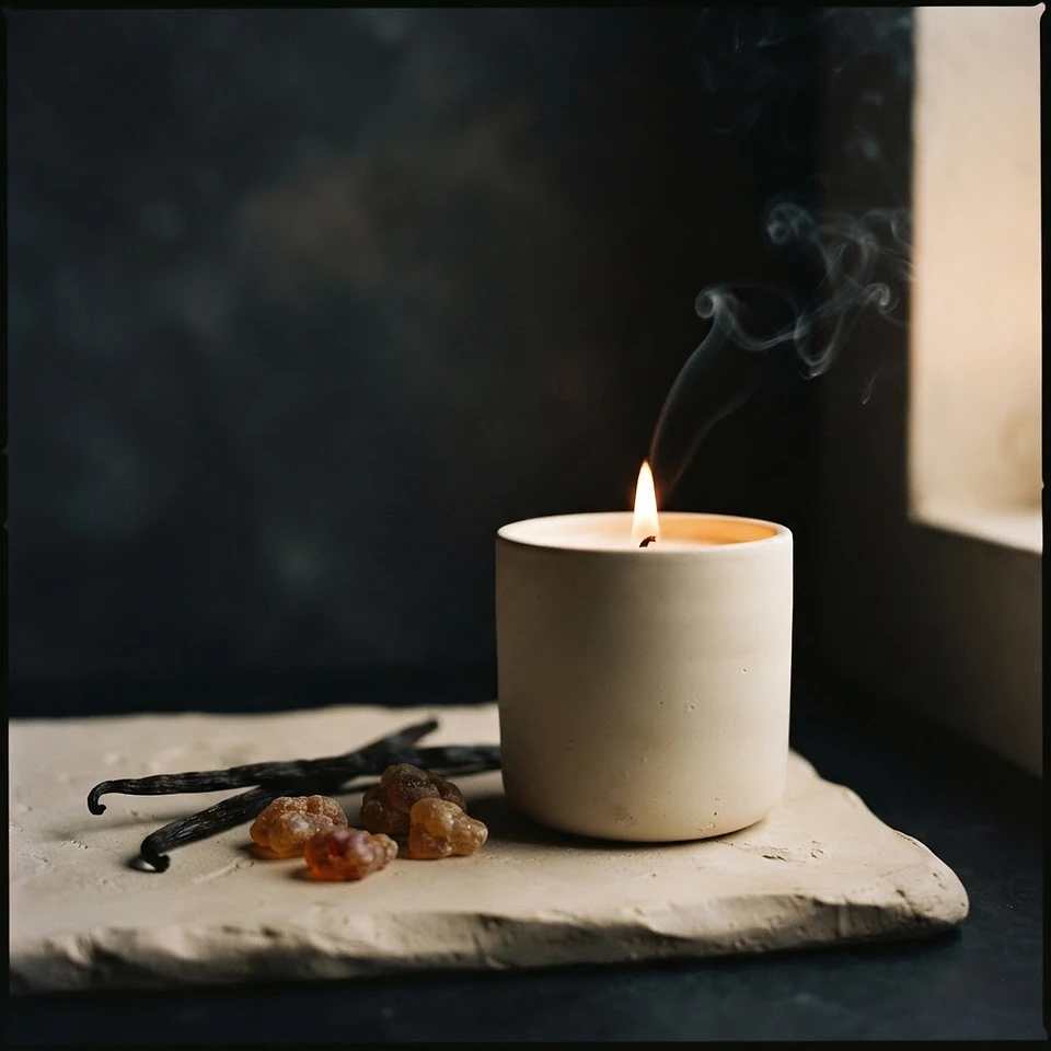 Vanilla Amber candle
